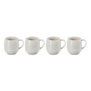 Le Creuset Stoneware Set of 4 U Mugs Crème